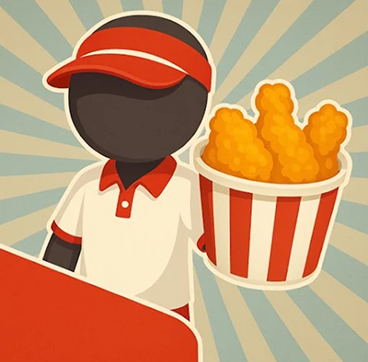 Fried Chicken Character